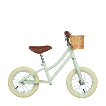 Kid'oh Löpcykel m. Cykelkorg - Sage Sand 