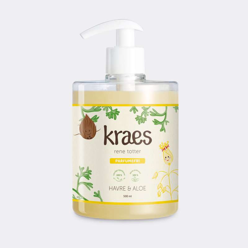 KRAES Rene Totter Parfymfri - 500ml