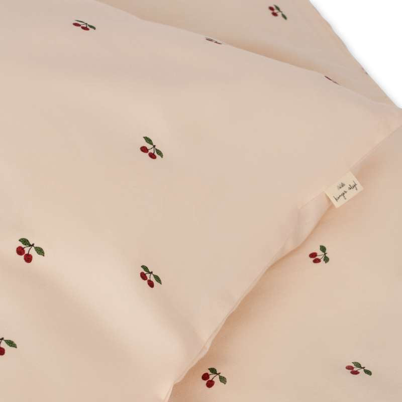 Konges Sløjd Baby sängkläder GOTS (70x100 cm) - CHERRY