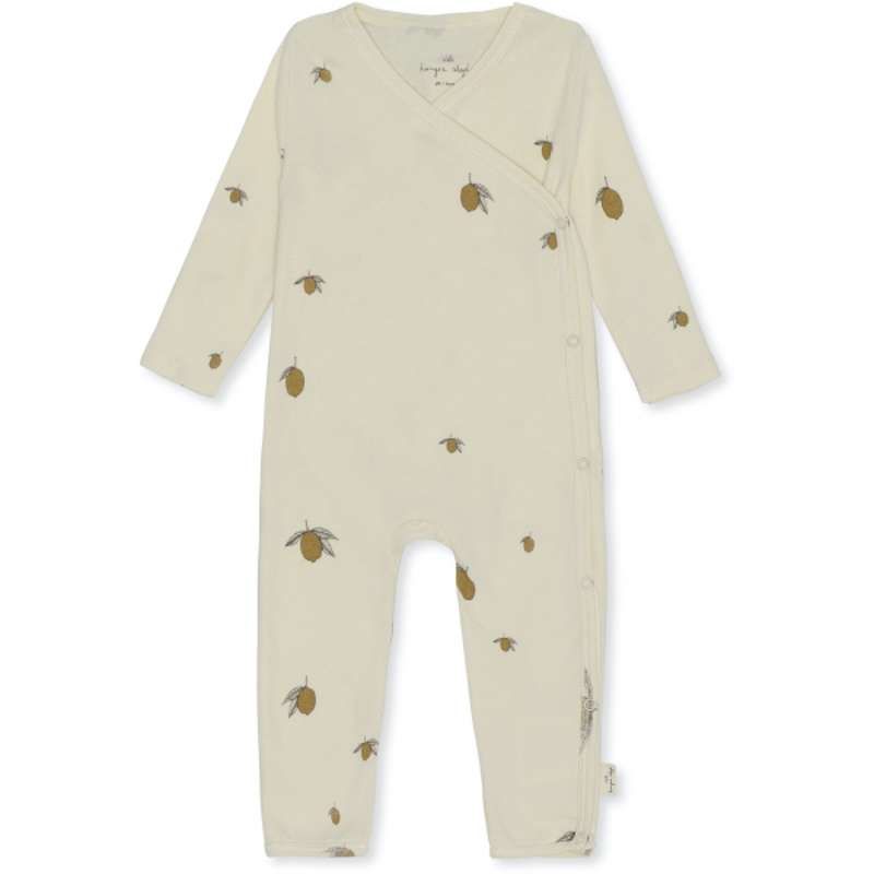 Konges Sløjd Onesie heldräkt GOTS - LEMON