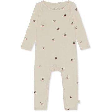 Konges Sløjd Onesie heldräkt GOTS - CHERRY