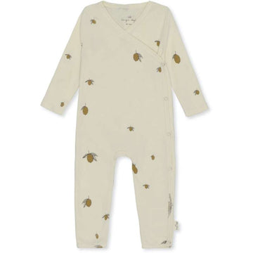 Konges Sløjd Onesie heldräkt GOTS - LEMON