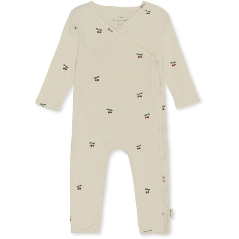 Konges Sløjd Newborn Onesie GOTS - KÖRSBÄR
