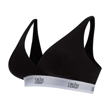 Cache Coeur Life - Maternity and breastfeeding bra- Black