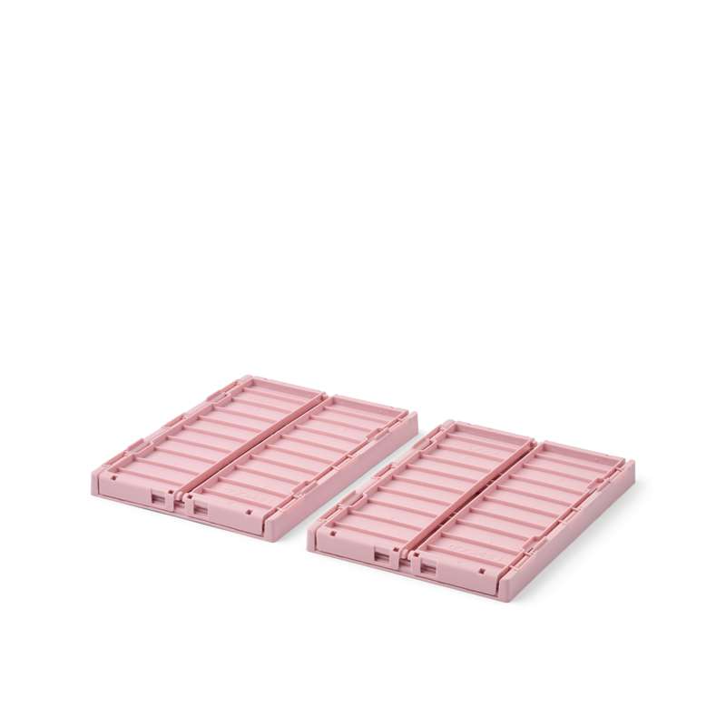 Liewood Weston Förvaringslåda - Small - 2-pack - Rosig rouge