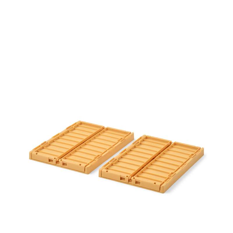 Liewood Weston förvaringslåda - Small - 2-pack - Yuzu