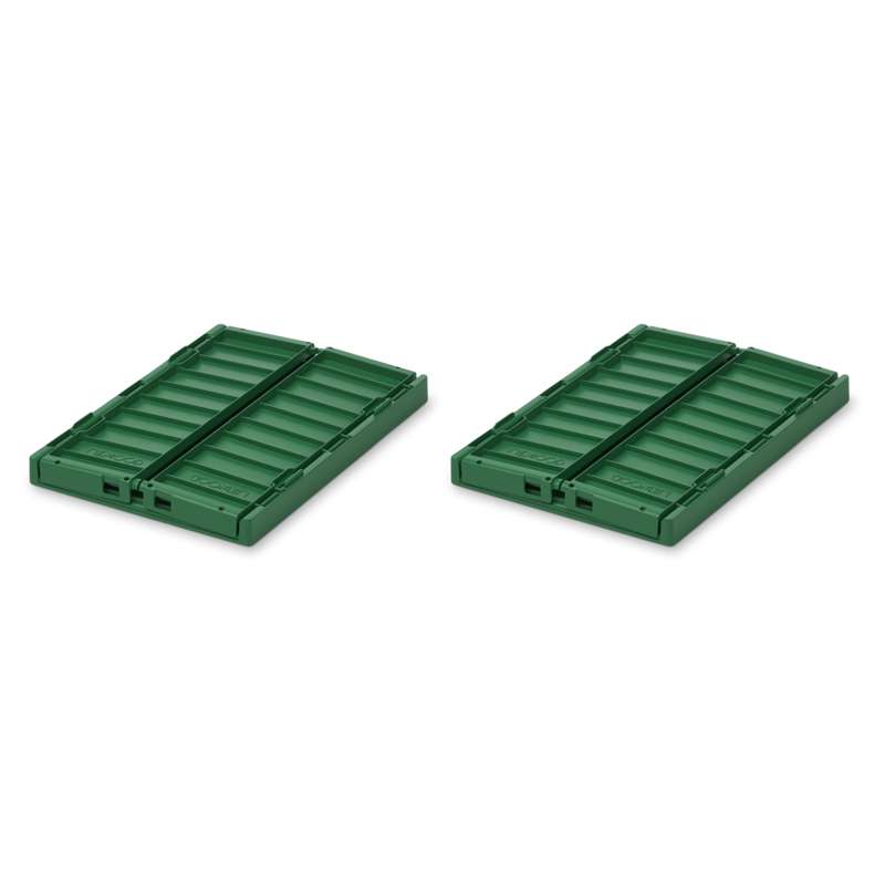 Liewood Weston Förvaringslåda - Small - 2-pack - Garden Green