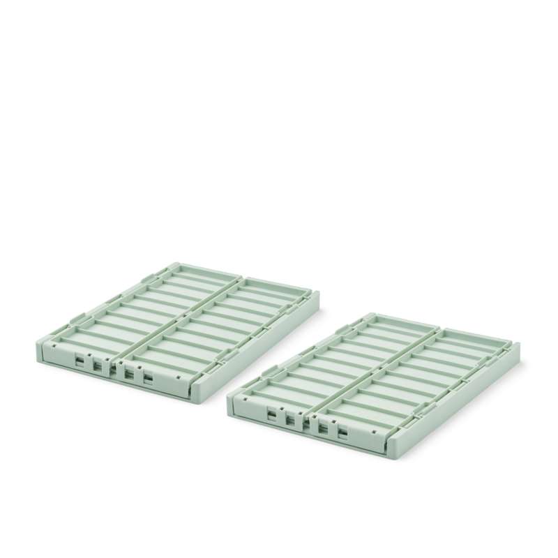 Liewood Weston Opbevaringsboks - 2-pak - Medium - Light Peppermint
