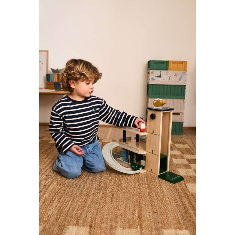Liewood Weston Förvaringslåda - Medium - 2-pack - Duvblå