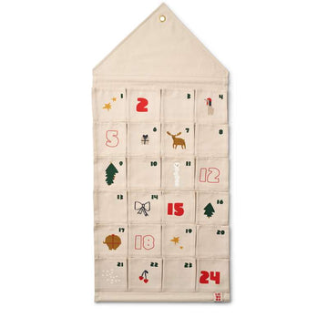 Liewood Babbo Julekalender m. 24 Lommer - Holiday/Sandy