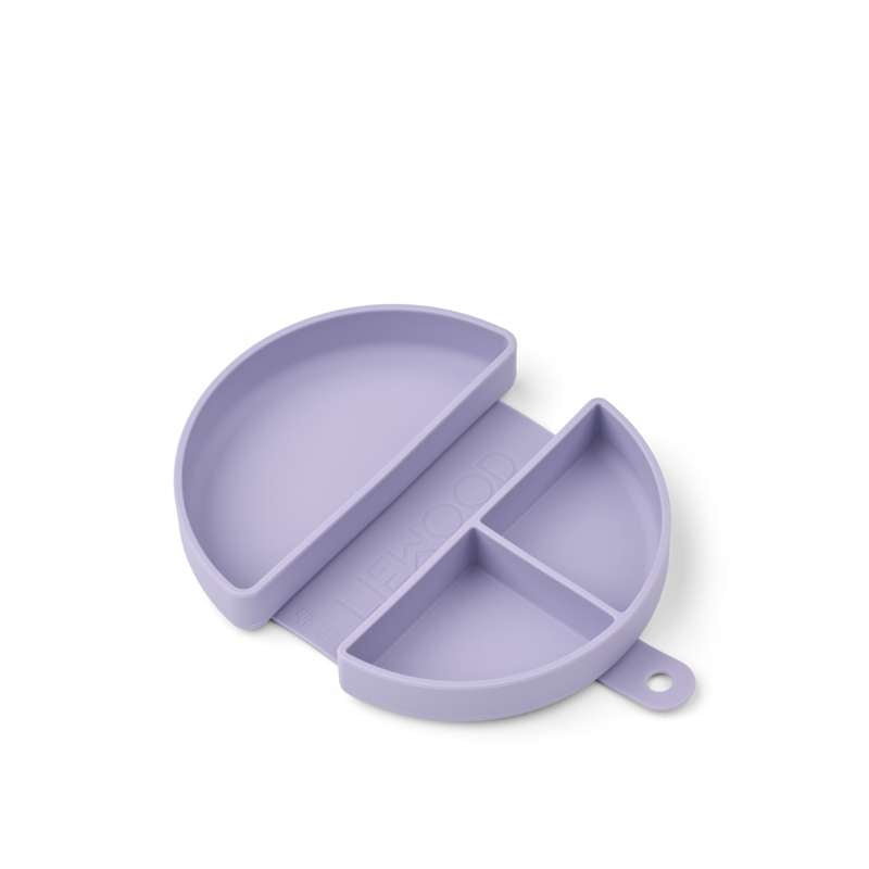 Liewood Eugene Snackbox - Vikbar - Cat/Warm Lilac 