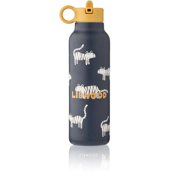 Liewood Falk Dricksflaska - Rostfritt Stål - 500ml - Tiger/Classic Navy 