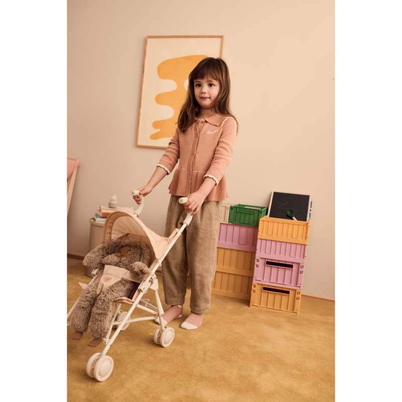 Liewood Elsie Dockvagn - Stripe Pale Tuscany/Creme De La Creme