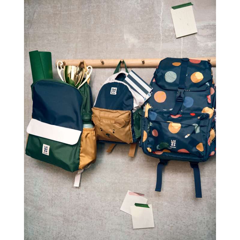 Liewood Johnny skolryggsäck - Universe/Classic Navy 