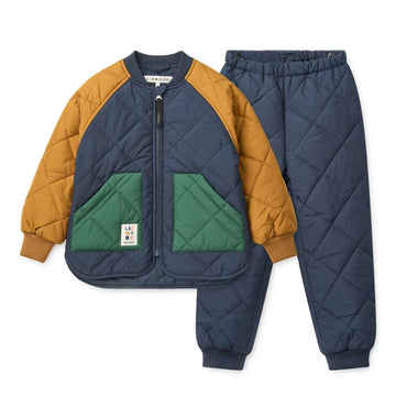 Liewood Zella termoklädesset - Classic Navy Multi Mix 