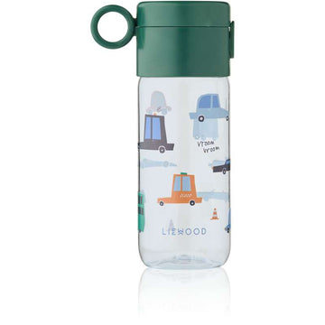 Liewood Clemence Tritan Dricksflaska - 350ml - Cars/Sandig 