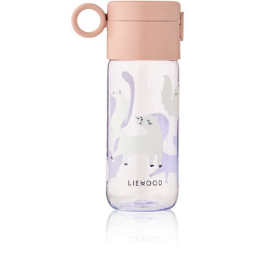 Liewood Clemence Tritan dricksflaska - 350ml - Cat/Warm Lilac 