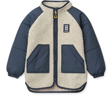 Liewood Runa Jacka - Mist/Classic Navy 