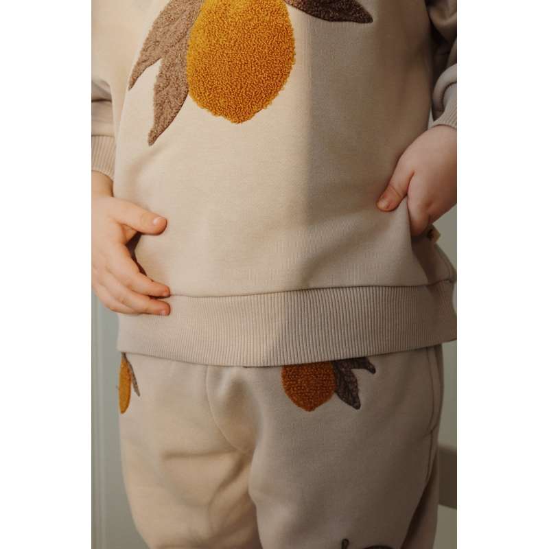 Konges Sløjd Lou Terry Sweatpants Byxor - OCS - Oxford Tan 