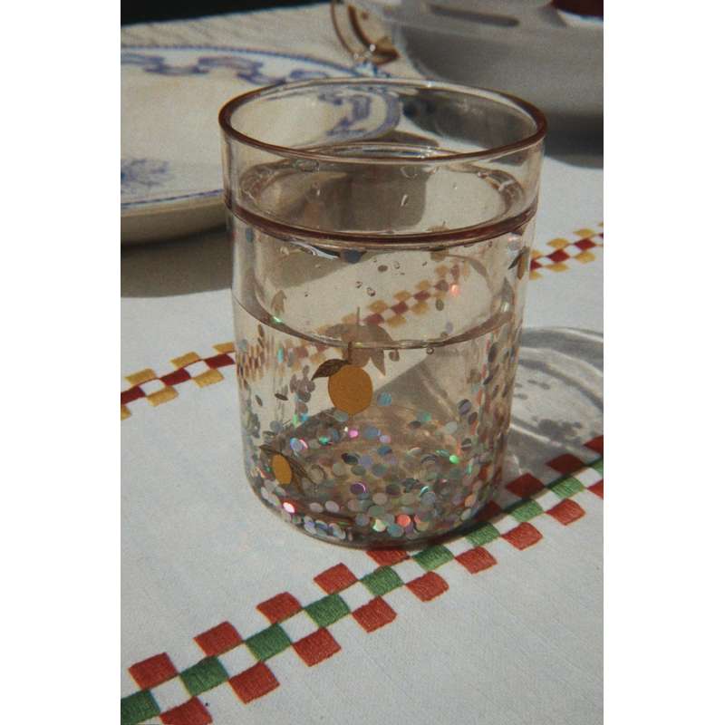 Konges Sløjd Glitter Koppar - 2-pack - Lemon 