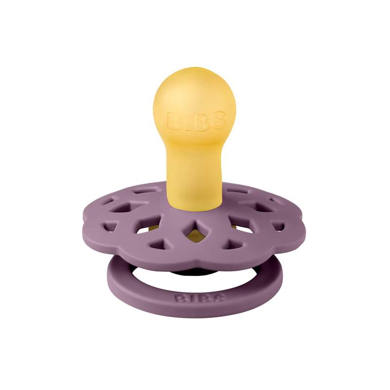 Bibs Boheme Napp - strl. 1 - naturgummi - Mauve 