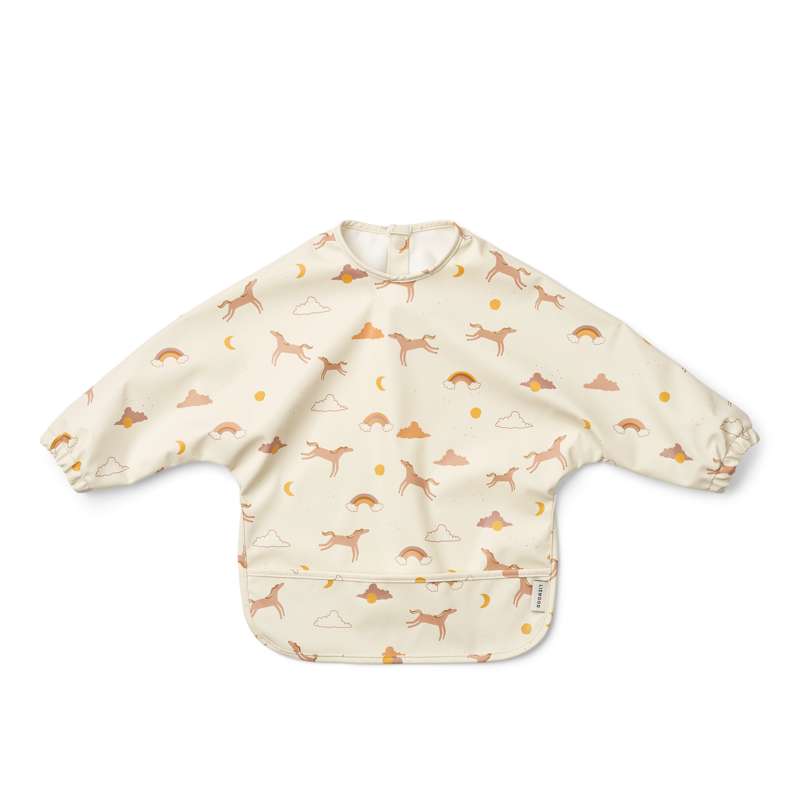 Liewood Merle Cape Bib Matförkläde - Dream/Ecru 