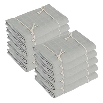 Oh'Naturel Økologiske Stofbleer/Minisvøb - 10-pak - Dove