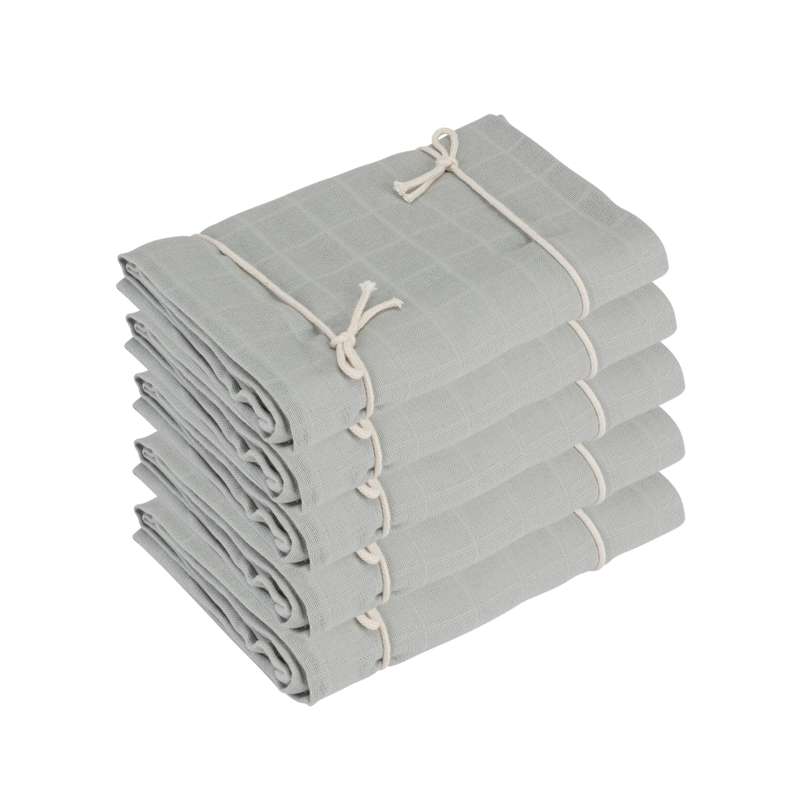 Oh'Naturel Økologiske Stofbleer/Minisvøb - 5-pak - Dove