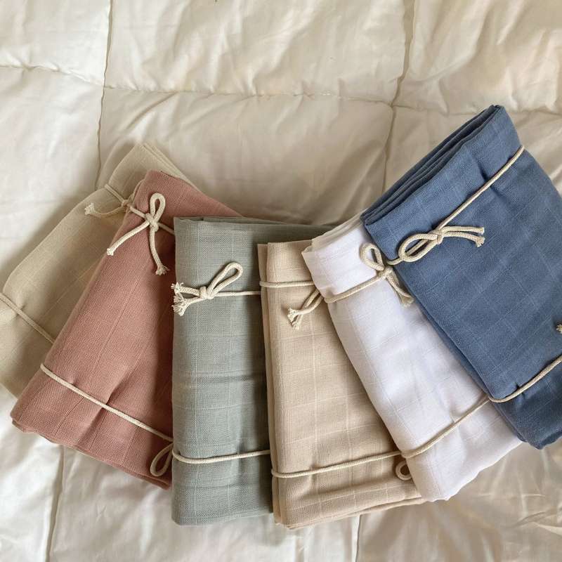 Oh'Naturel Økologiske Stofbleer/Minisvøb - 10-pak - Swan