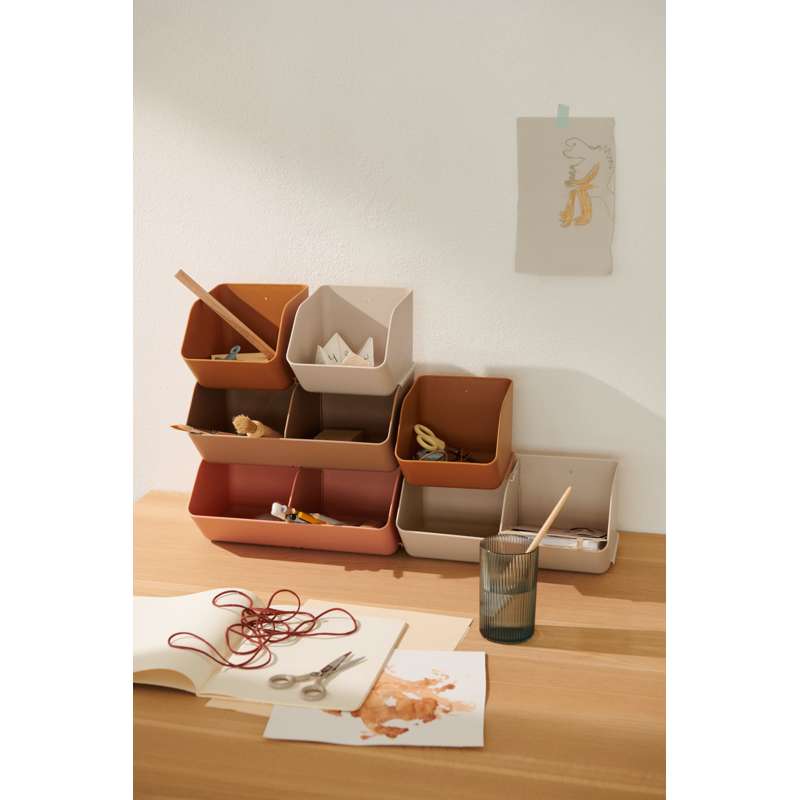 Liewood Rosemary Opbevaringskasse - Small - 2-pak - Tuscany Rose