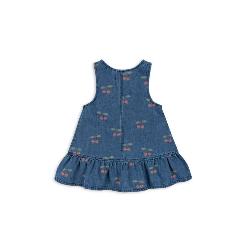 Konges Sløjd Magot Klänning - GOTS - Ma Grande Cerise/Denim 