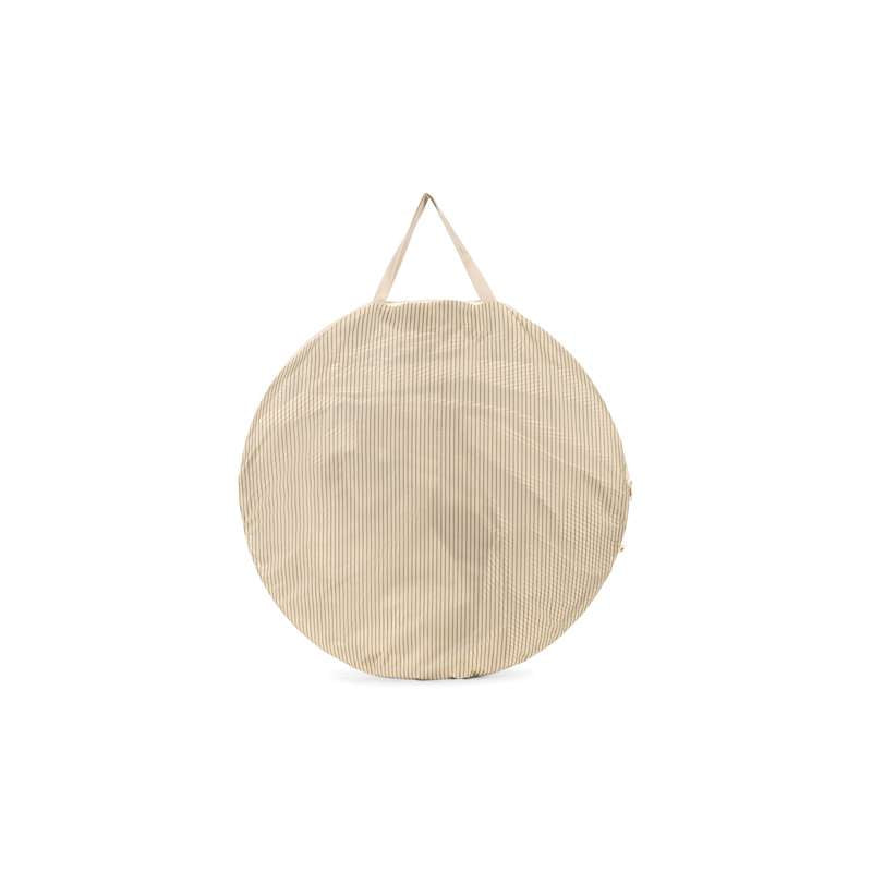 Konges Sløjd Pop-Up Strandtält - UV 50+ - Tea Stripe 