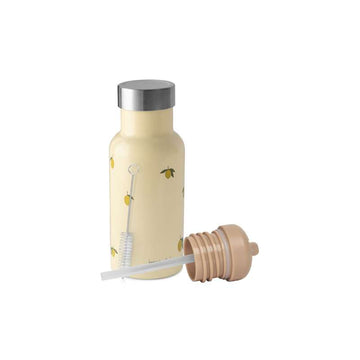 Konges Sløjd Termisk dryckesflaska med 2 lock - citron