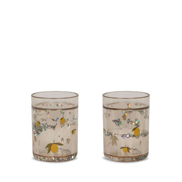 Konges Sløjd Glitter Koppar - 2-pack - Lemon 