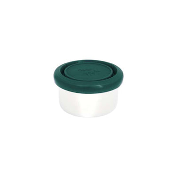 Pulito PureDipBox Snacklåda - Rostfritt Stål - Rund - 50ml 