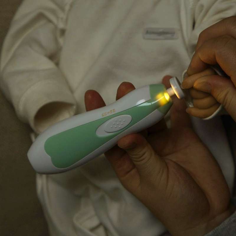 Haakaa Elektrisk nagelfil för baby - Meadow 