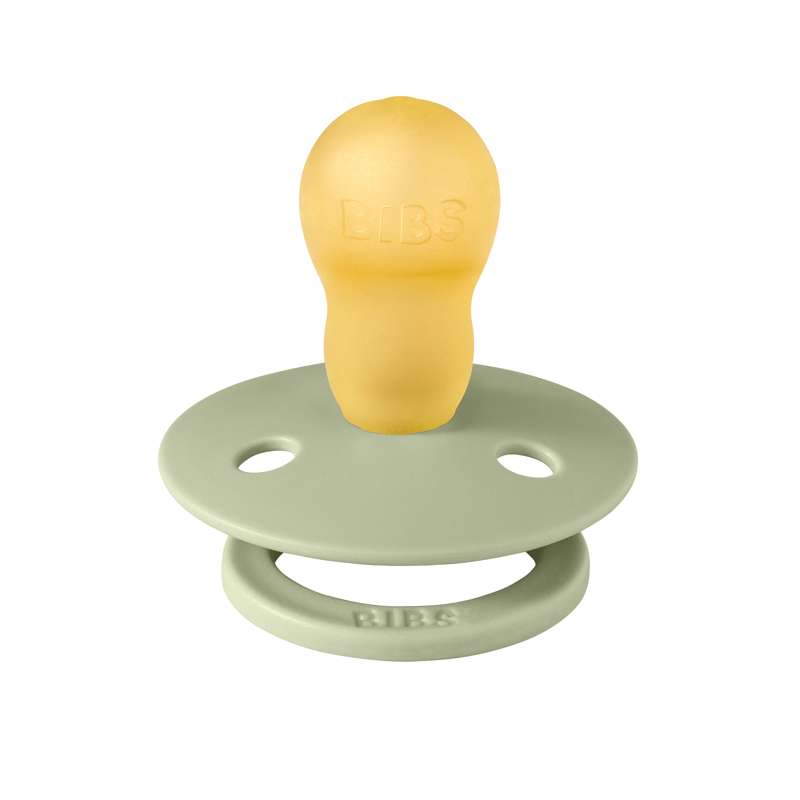 BIBS Rund Colour napp - Str. 3 - Naturgummi - Bumblebee Studio - Sage