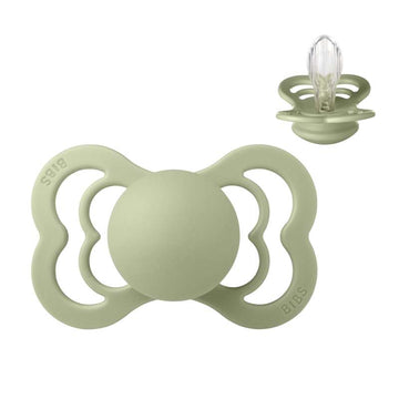 BIBS Symmetrisk Supreme Napp - Strl. 2 - Silikon - Sage