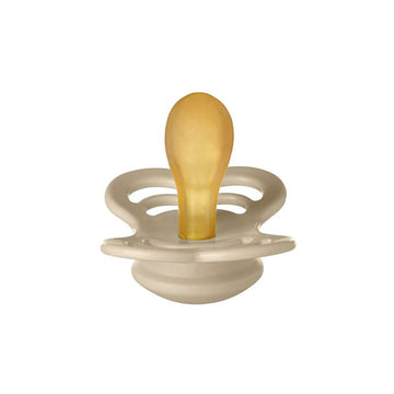 Bibs Supreme Napp - strl. 2 - naturgummi - Vanilj 