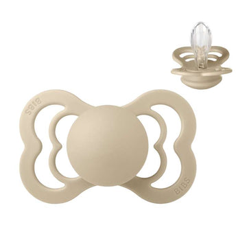 BIBS Symmetrisk Supreme Napp - Stl. 2 - Silikon - Vanilla