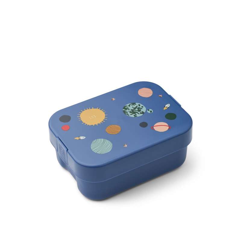 Liewood Kamil Lunchbox - Universe/Classic Navy
