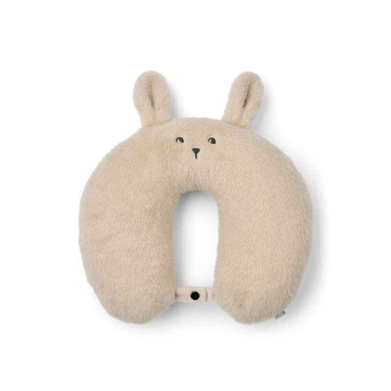 Liewood Alto Rejsenakkestøtte - Rabbit - Mist