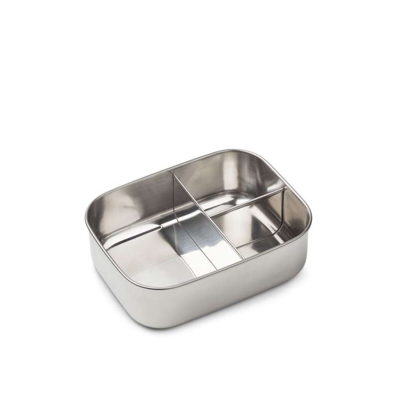 Liewood Arthur Lunchlåda med fack - 900 ml - Stål/Silikon - Dinosaurier/Mist