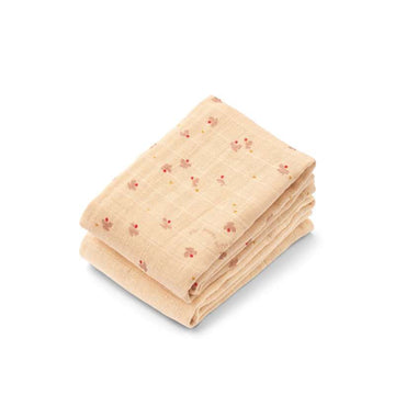 Liewood Lewis Muslin Tygblöjor - 2-pack - Mini Butterfly/Apple Blossom Mix 