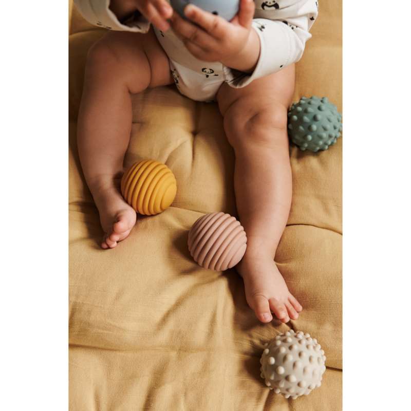 Liewood Dorian Baby Sensory Balls - Strandblå Multi Mix 