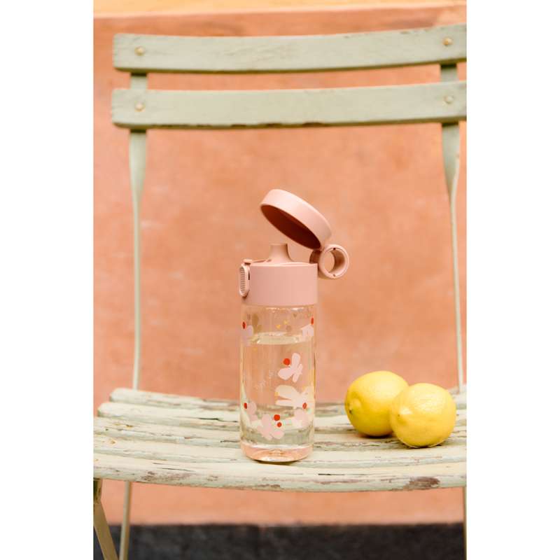 Liewood Clemence Tritan Drikkeflaske - 350ml - Butterfly/Apple Blossom