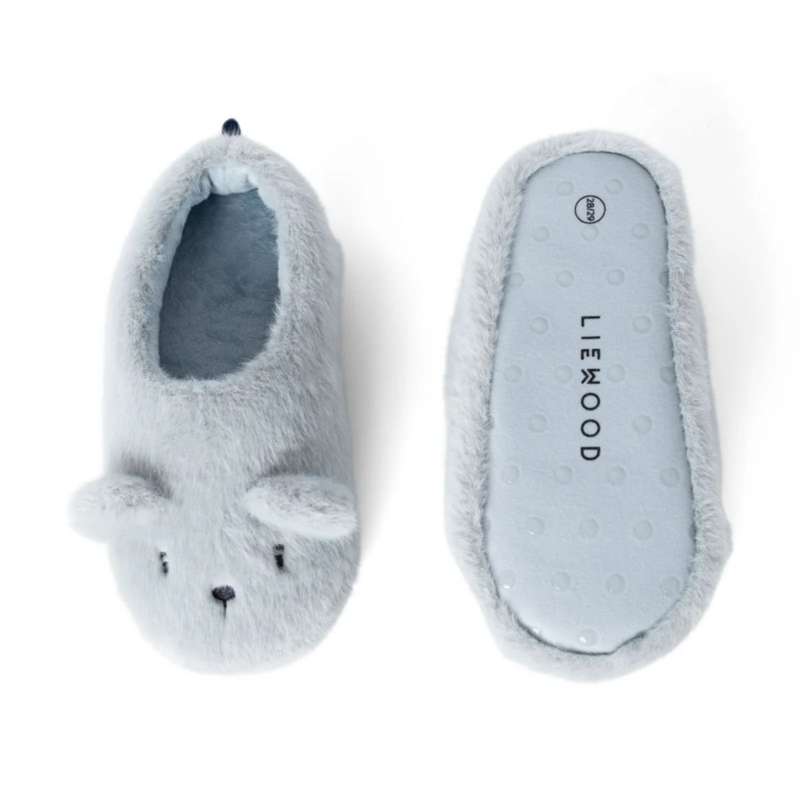 Liewood Aviaja Björntofflor - Dove Blue