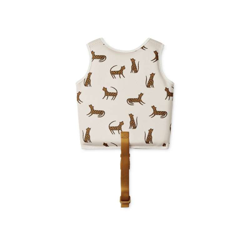 Liewood Dove Badevest - Leopard/Sandy