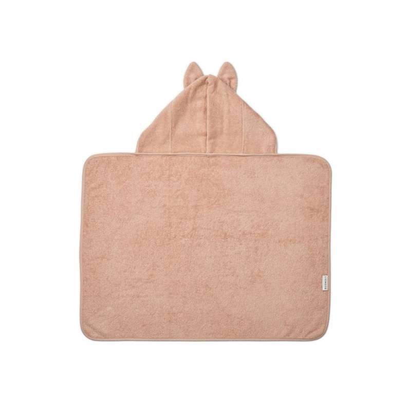 Liewood Vilas Badhandduk med huva - Baby - Kanin - Pale Tuscany