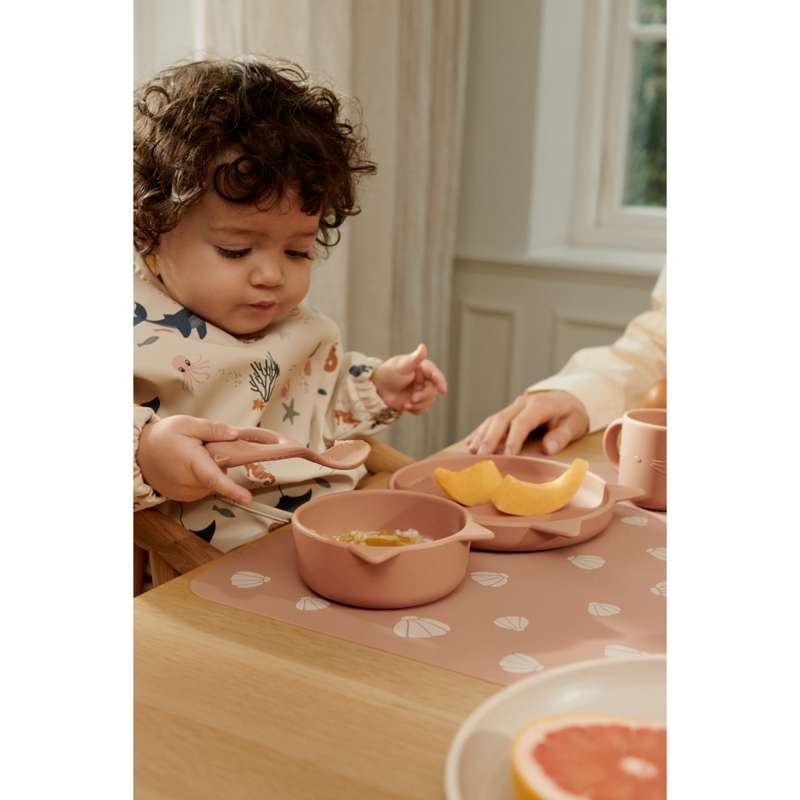 Liewood Merle Spiseforklæde - Sea Creature/Sandy